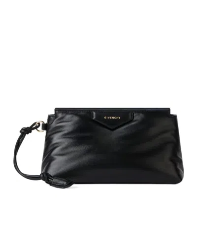 Givenchy Bomber Clutch Bag In Black