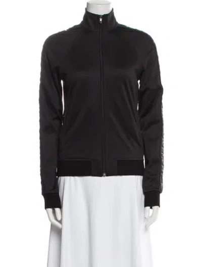 Pre-owned Givenchy Bomber Jacket In Black