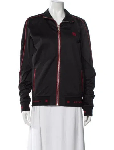 Pre-owned Givenchy Bomber Jacket In Black