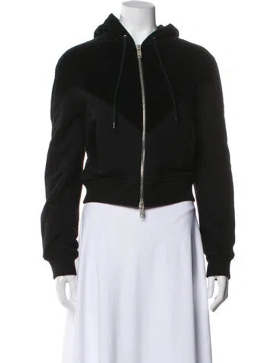 Pre-owned Givenchy Bomber Jacket In Black