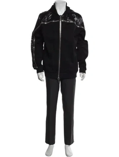 Pre-owned Givenchy Bomber Jacket In Black