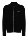 Givenchy Wool Sweatshirt With Back 4g Logo In Black