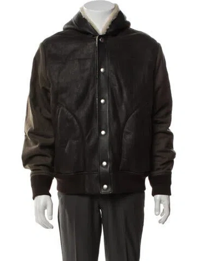 Pre-owned Givenchy Bomber Jacket In Blue