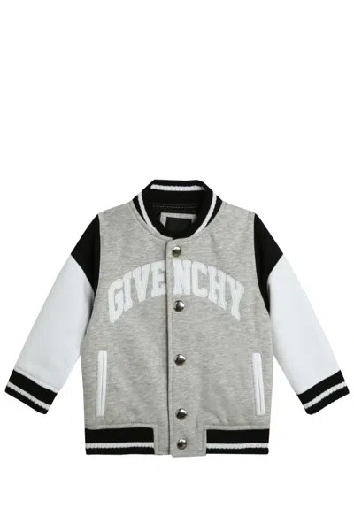 Givenchy Kids' Bomber Jacket In Grey