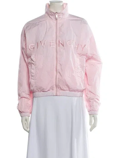 Pre-owned Givenchy Bomber Jacket In Pink