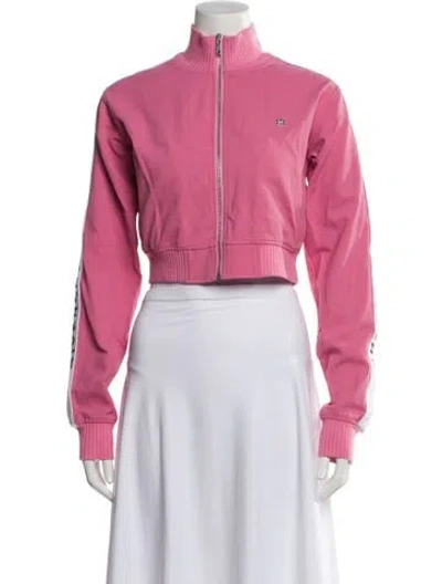 Pre-owned Givenchy Bomber Jacket In Pink