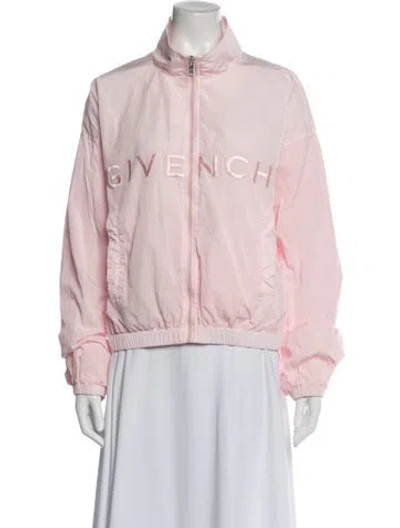 Pre-owned Givenchy Bomber Jacket In Pink