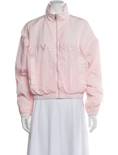 Pre-owned Givenchy Bomber Jacket In Pink