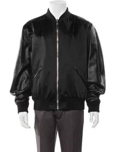 Pre-owned Givenchy Bomber Jacket W/ Tags In Black