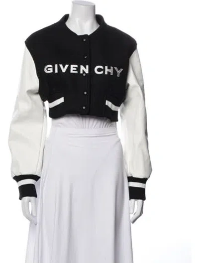 Pre-owned Givenchy Bomber Jacket W/ Tags In Black