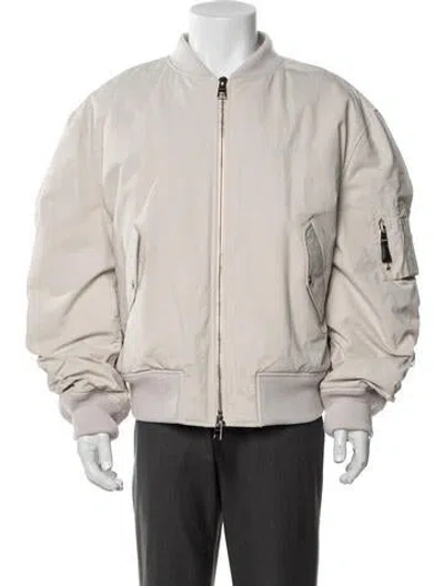 Pre-owned Givenchy Bomber Jacket W/ Tags In Neutral