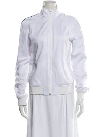 Pre-owned Givenchy Bomber Jacket In White