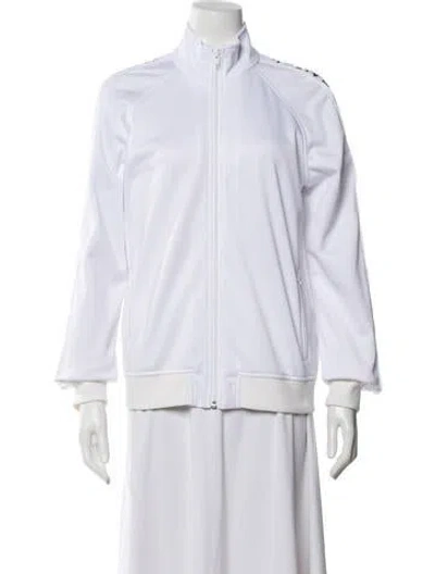 Pre-owned Givenchy Bomber Jacket In White