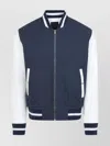 Givenchy Monogram-jacquard Bomber Jacket In Blue