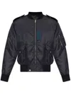 Givenchy Medallion Embroidered Bomber Jacket In Black