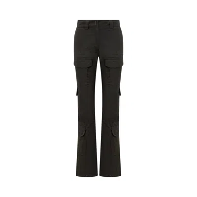 Pre-owned Givenchy Boot Cut Multipocket Cargo Pants 'black' | Women's Size 38