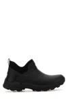 Givenchy Black Rubber Slip Ons In Black