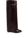 Givenchy Stylish Calf Leather Ankle Boots For Women In Brown