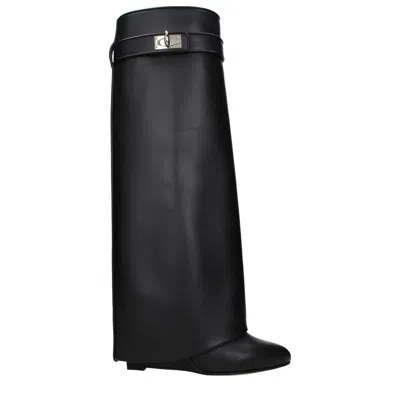 Givenchy Boots Women Leather Black