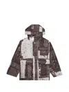 Givenchy Boro Quilted Jacket In Multi