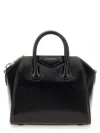 Givenchy Calf Leather Antigona Small Bag Handbag In Black