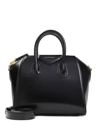Givenchy Antigona Mini Leather Bag In Black