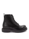 Givenchy Lace Up Boots In Black