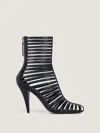 Givenchy Cage Ankle Boots In Leather In Multi