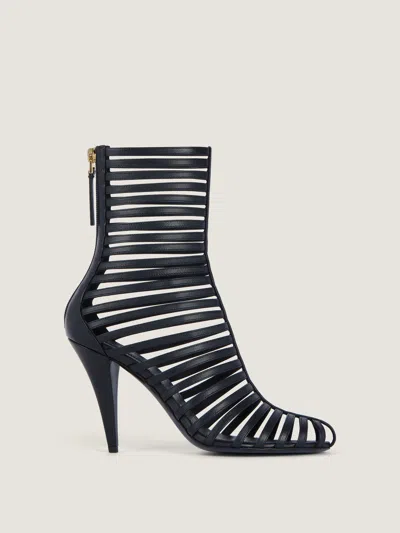GIVENCHY CAGE ANKLE BOOTS IN LEATHER