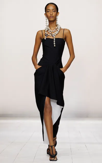 Givenchy Boudoir Thong Sandals In Black