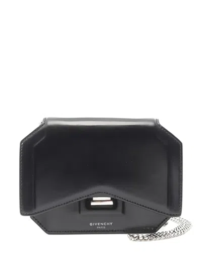 Pre-owned Givenchy Bow Cut Shoulder Bag In Black