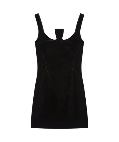 Givenchy Bow Detail Dress In Black