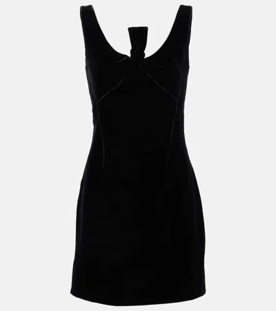 Givenchy Bow-detail Minidress In Black