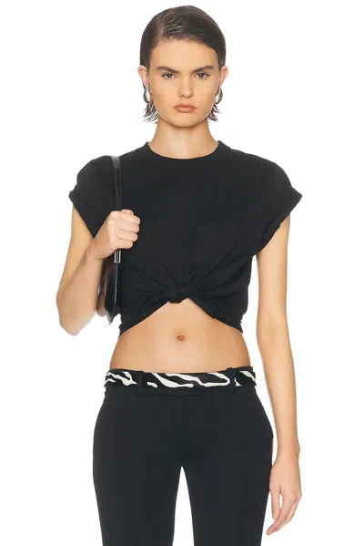 Givenchy Bow Tie T-shirt In Black