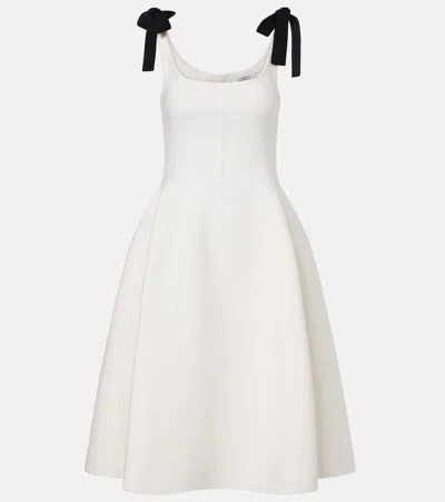 Givenchy Bow-detail Midi Dress In White