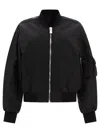 GIVENCHY BOXY FIT BOMBER JACKET WITH SIGNATURE DETAIL