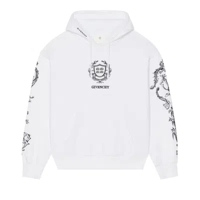 Pre-owned Givenchy Boxy Fit Hoodie 'white' | Men's Size Xl
