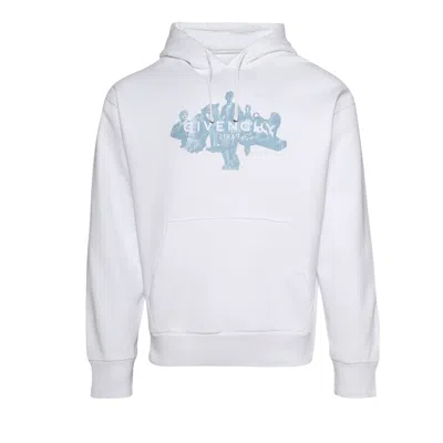 Pre-owned Givenchy Boxy Fit Hoodie 'white' | Men's Size Xxl