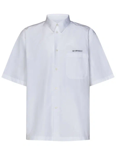 Givenchy Boxy Fit Shirt In White