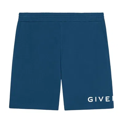 Pre-owned Givenchy Boxy Fit Short 'oil Blue'