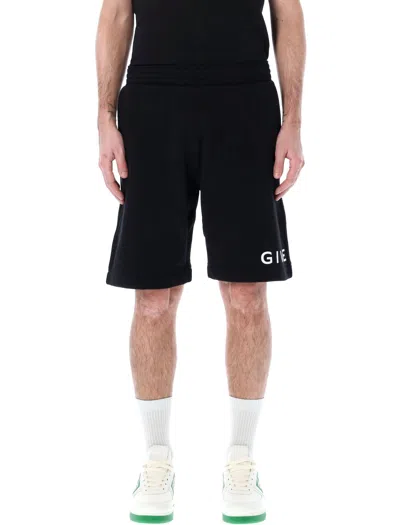 Givenchy Boxy Fit Shorts In Black