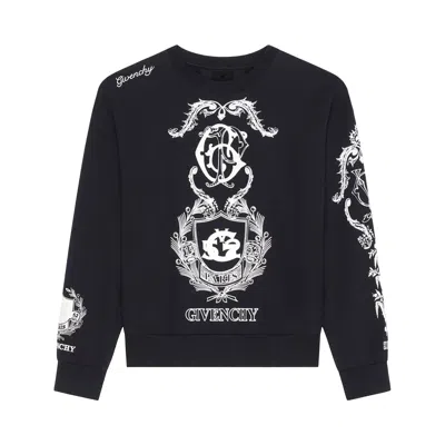 Pre-owned Givenchy Boxy Fit Sweatshirt 'black' | Men's Size S