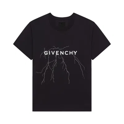 Pre-owned Givenchy Boxy Fit T-shirt 'black'