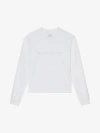 GIVENCHY BOXY FIT T-SHIRT IN COTTON WITH REFLECTIVE ARTWORK