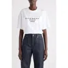 Givenchy Boxy Logo Graphic T-shirt In White