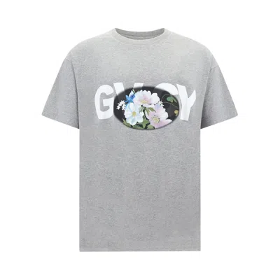 Pre-owned Givenchy Boxy Short-sleeve 'light Grey Melange'