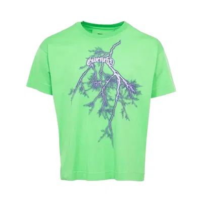 Pre-owned Givenchy Boxy Short-sleeve T-shirt 'bright Green'