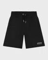Givenchy Boy's 4g Drawstring Shorts In Black
