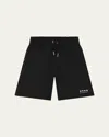 Givenchy Boy's 4g Drawstring Shorts In Black