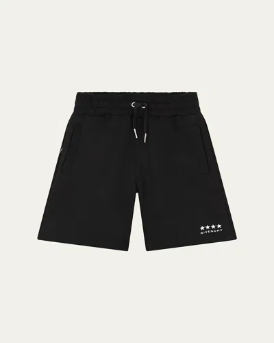 GIVENCHY BOY'S 4G DRAWSTRING SHORTS